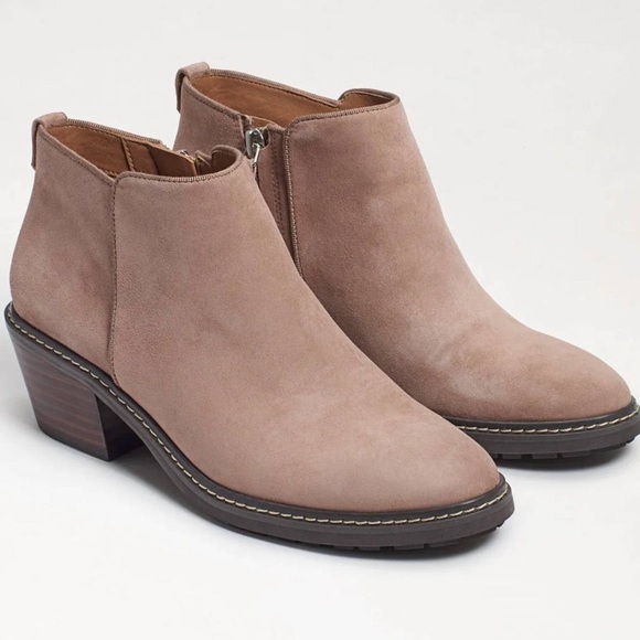 Sam Edelman - Pryce Womens Waterproof Ankle Boots - Picture 1 of 9